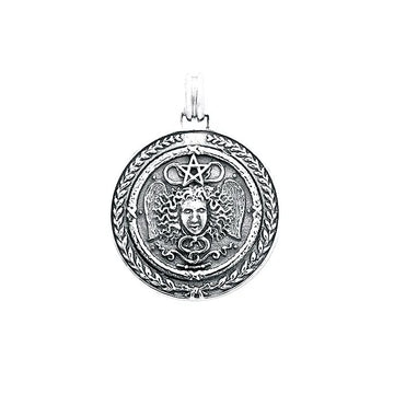 Medusa Silver Pendant TPD2834